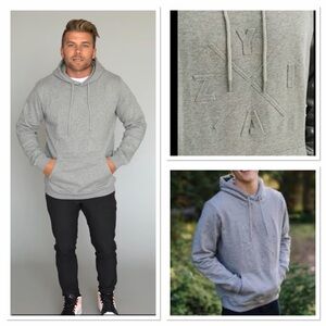 ZYIA ZZZ Elevate Embossed Logo Hoodie